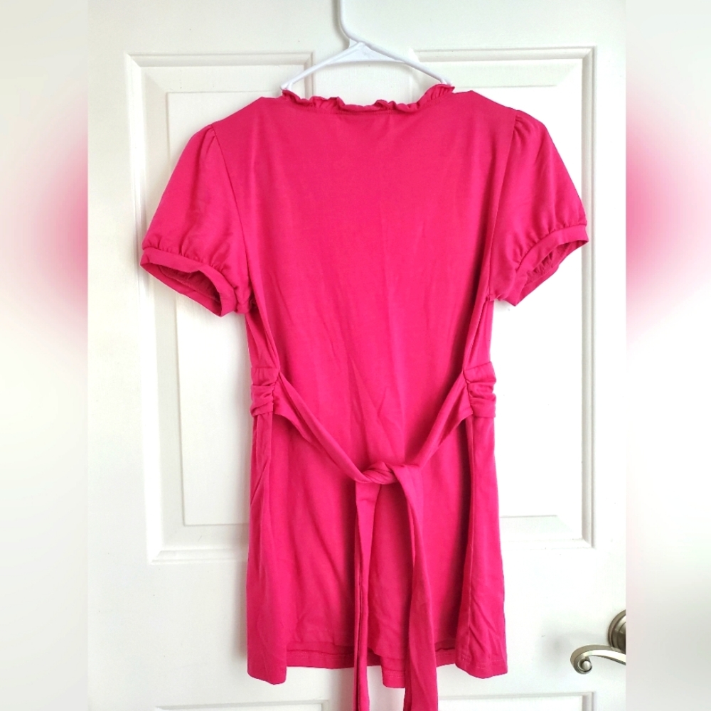 Pink Shirt with Ruffles - Picture 2 of 3